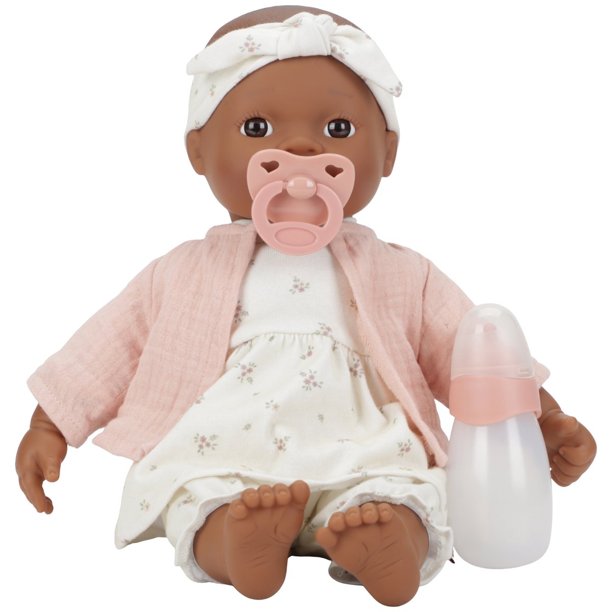Poupée Noa rose, blanc, LITTLE DUTCH