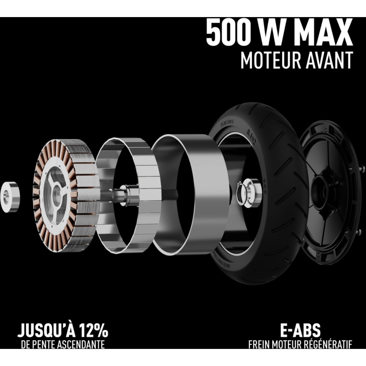 Trottinette électrique E2 Plus II couleur unique, NINEBOT