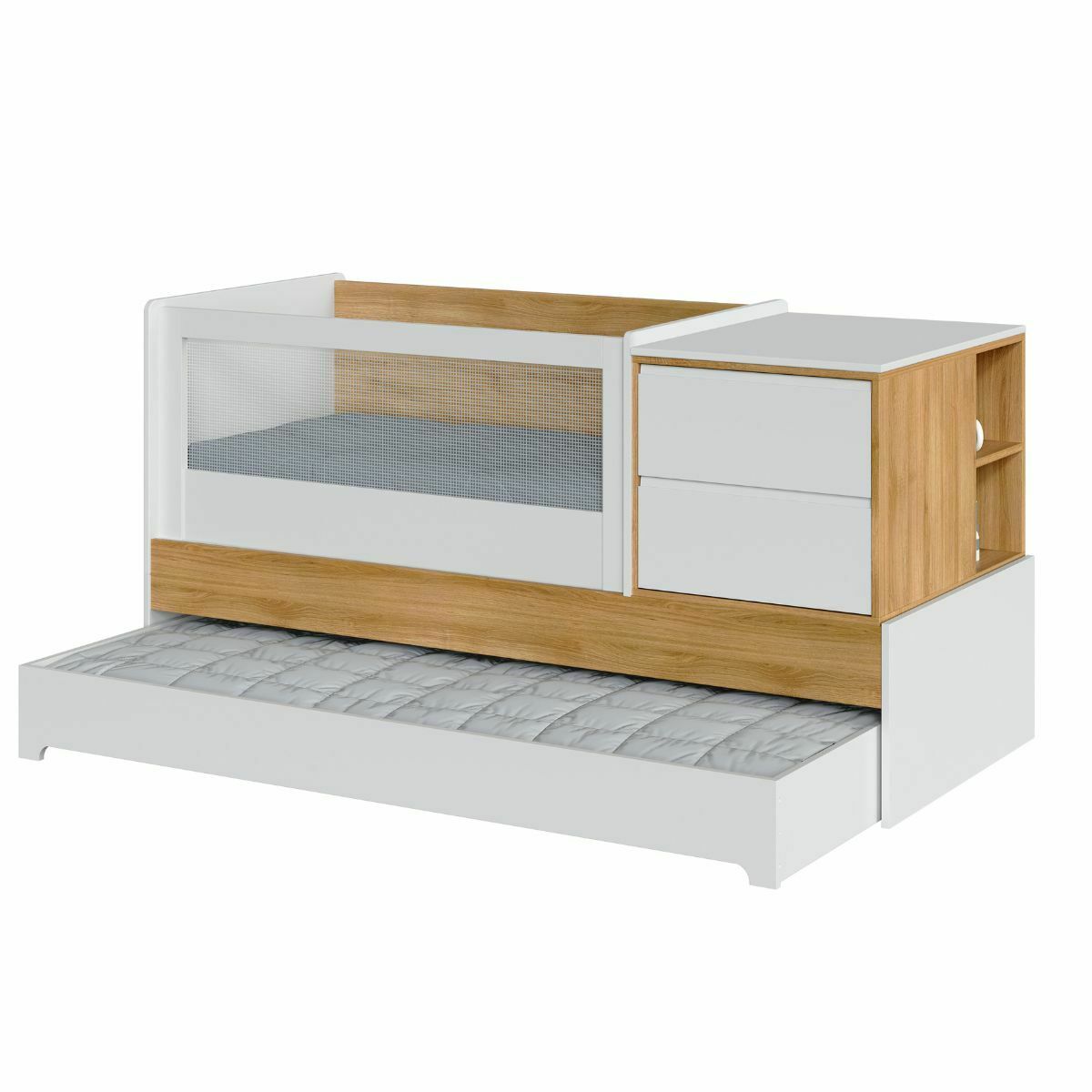 Lit bébé multifonction ALBA bois, AKITEN RETAIL