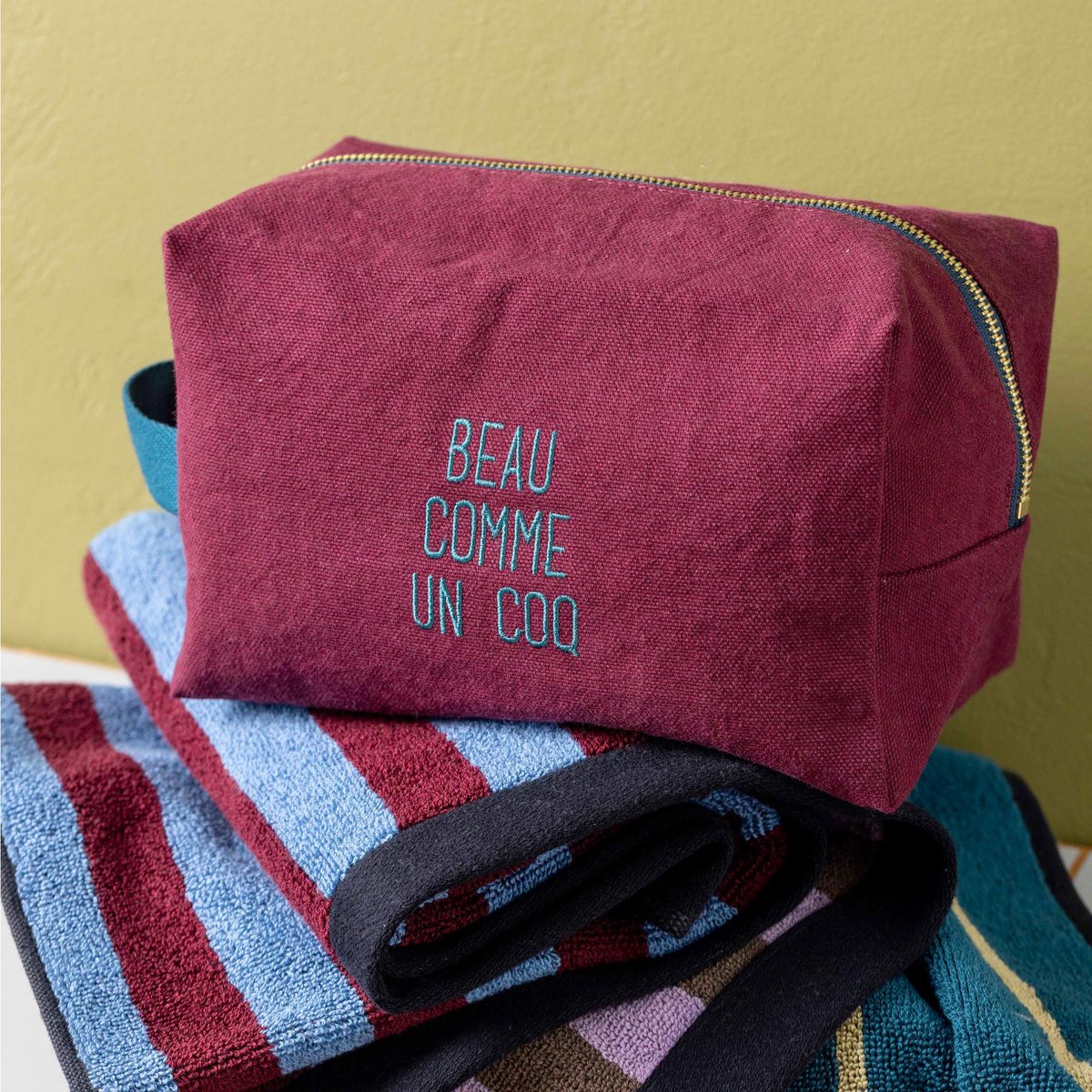 Trousse cube Beau beau wine, LA CERISE SUR LE GATEAU