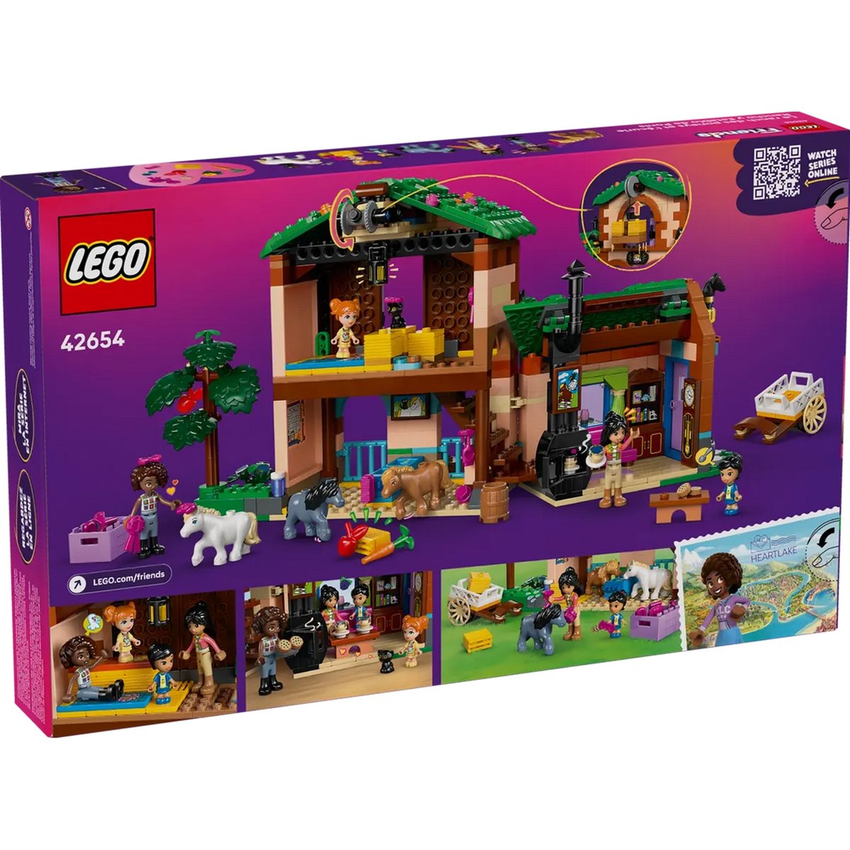 LEGO Friends - Ranch et Écuries des Poneys - Set de Construction Amusant pour Enfants multicolore, LEGO