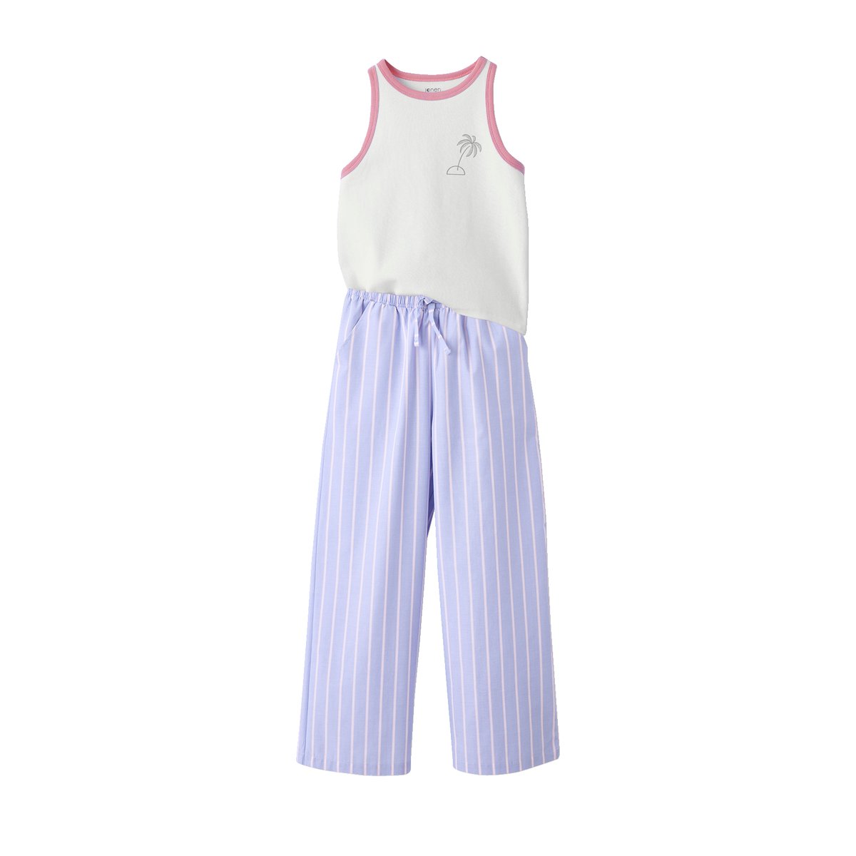 Lot de 2 pyjamas bleu, JONEN