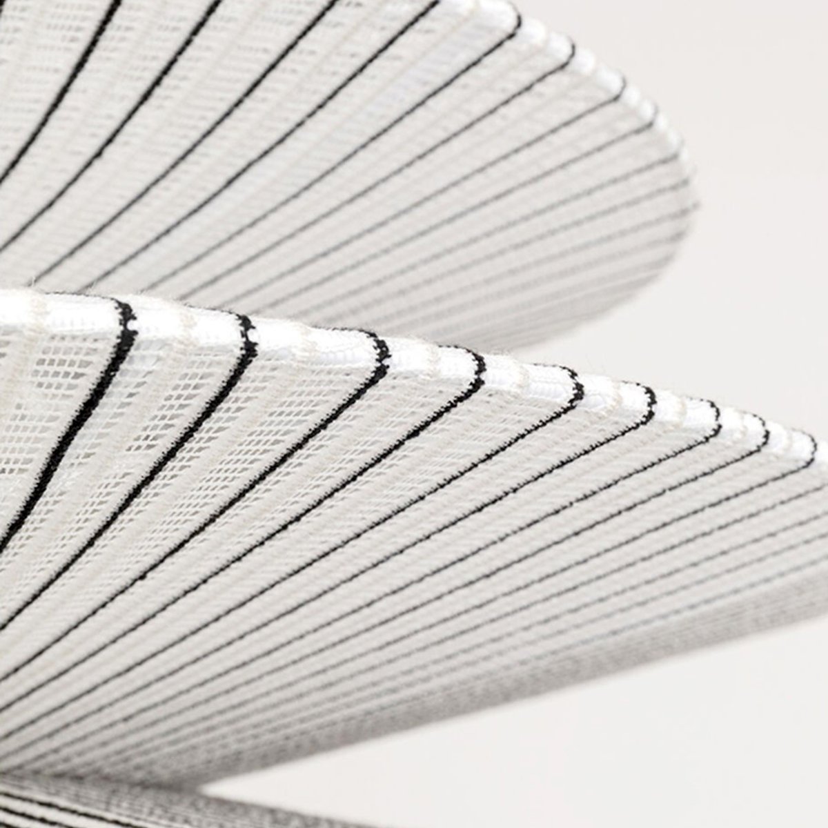 Suspension en acier et terylène, FACILE TRE noir et blanc, KARE DESIGN