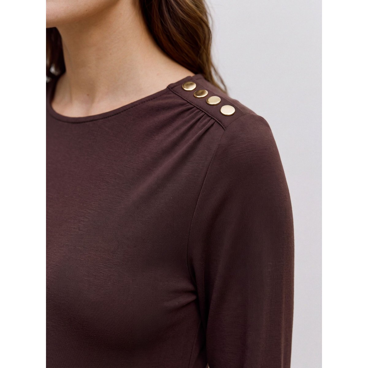 Robe marron - chocolate torte, VERO MODA