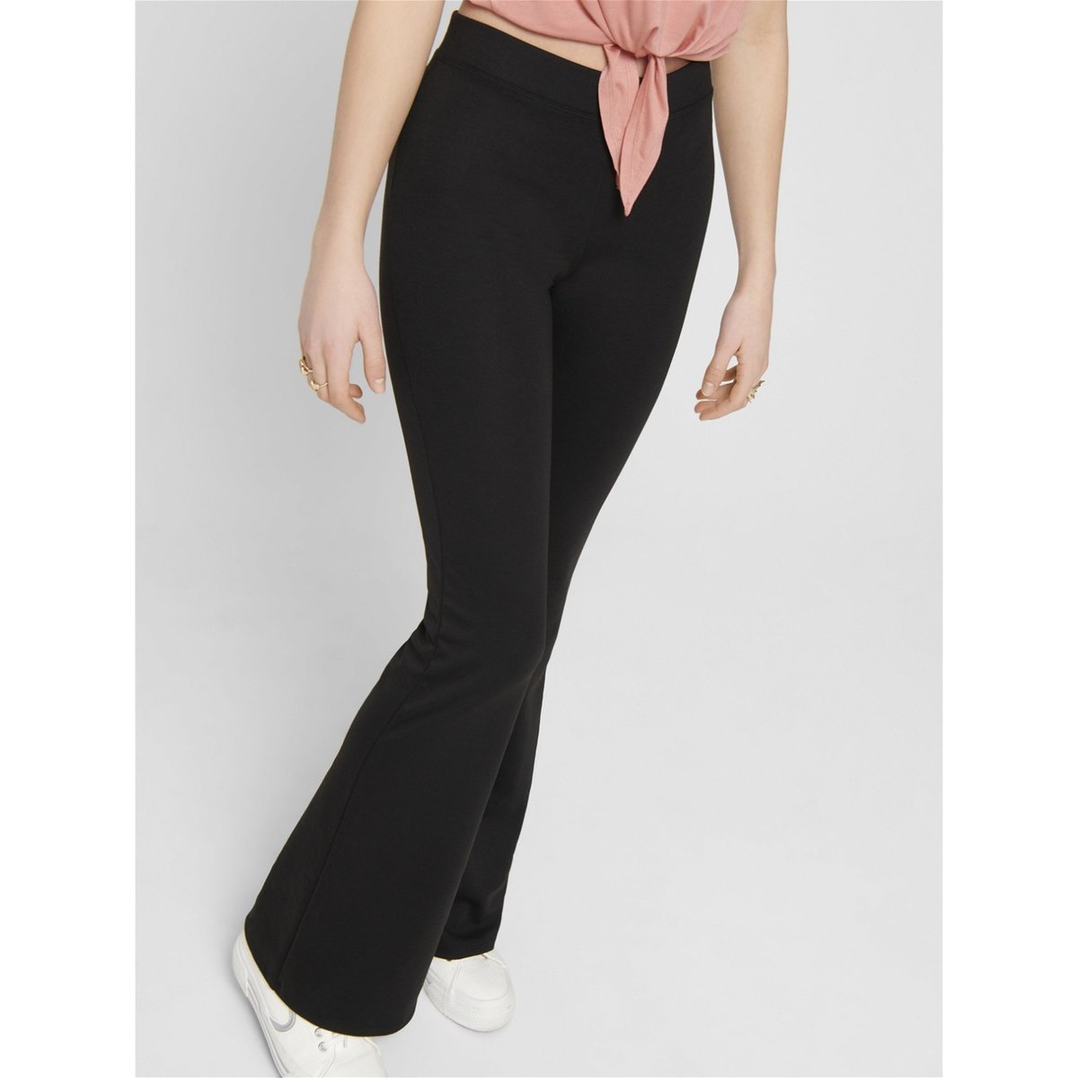 Pantalon À Jambe Large black 1, ONLY