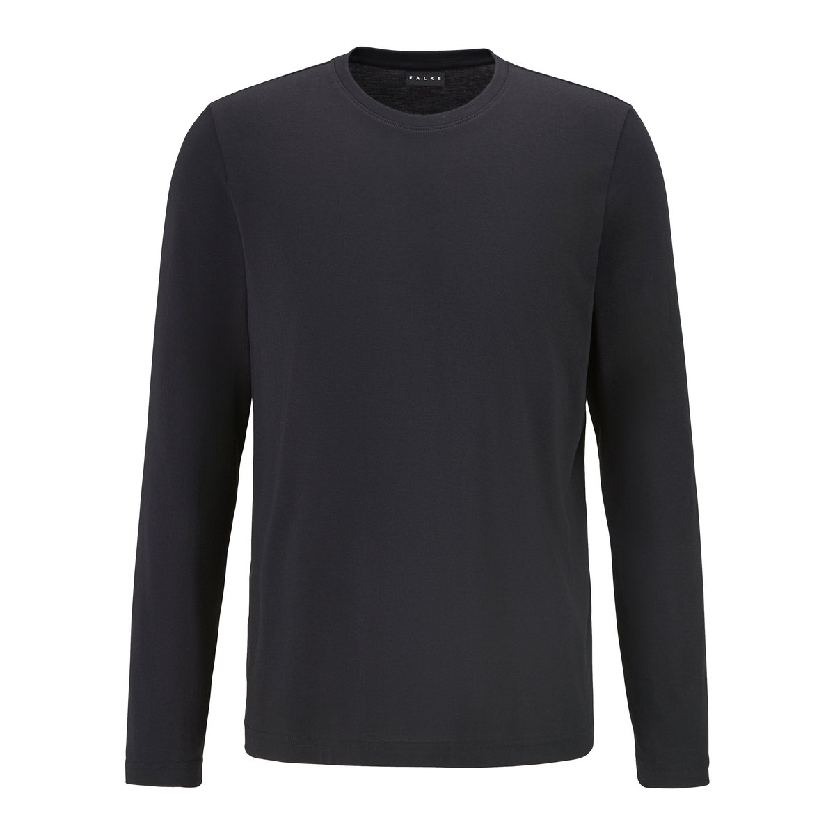 T-shirt manches longues Essential Cotton noir, FALKE