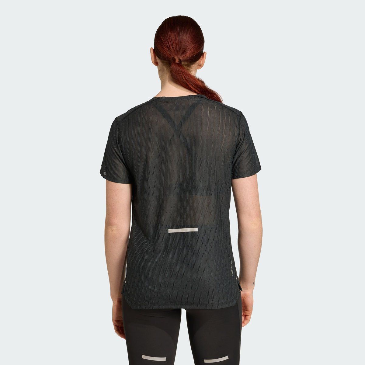 T-Shirt De Running Adi365 Climacool+ T-Shirt De Running Adi365 Climacool+ black / grey six, adidas Performance