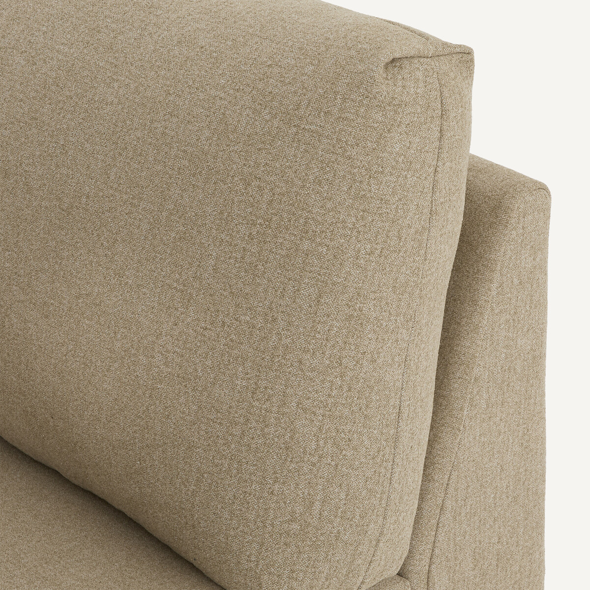 Diván tipo chaise longue de chenilla reciclada, OSCAR, diseño de Emmanuel Gallina corteza, EMMANUEL GALLINA X AM.PM