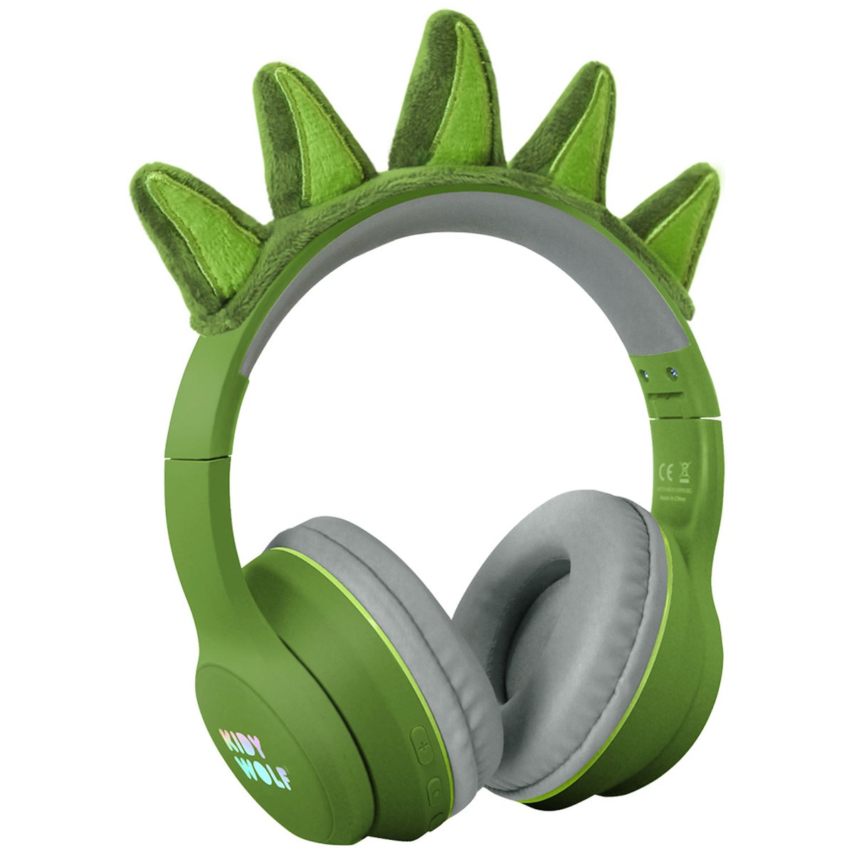 Casque Audio vert, KIDYWOLF