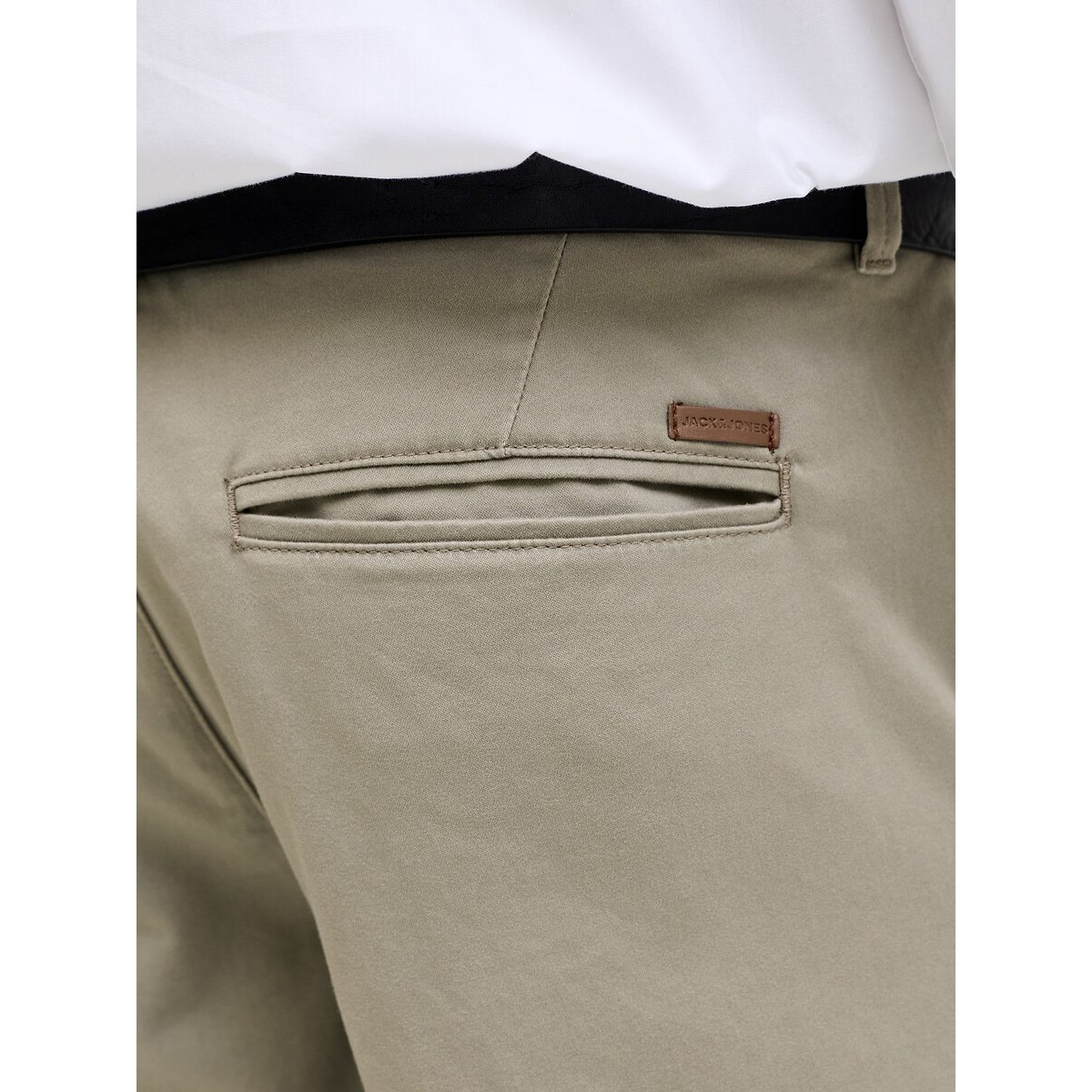 Pantalon chino slim Marco kaki, JACK & JONES