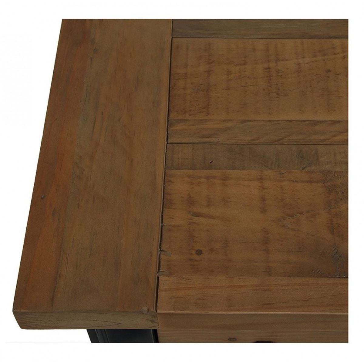 Table de chevet 1 tiroir - RIVAGES noir, INTERIOR'S