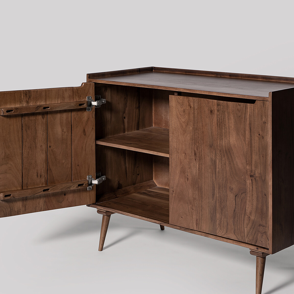 Southwark Acacia Wood 2 Door Sideboard dark acacia wood, SWOON