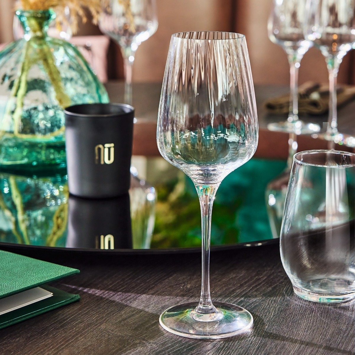 Ensemble de 12 verres à pied -SYMÉTRIE transparent, CHEF&SOMMELIER