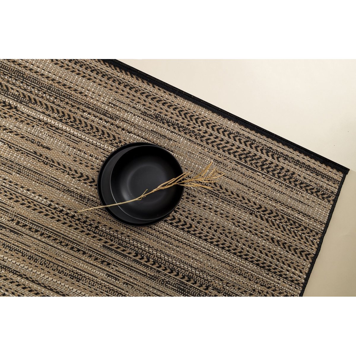 Tapis intérieur extérieur Sanza brun naturel, AFK LIVING
