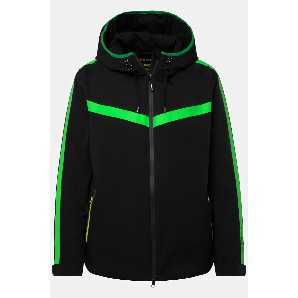 Veste de ski imperméable et stretch noir, ULLA POPKEN