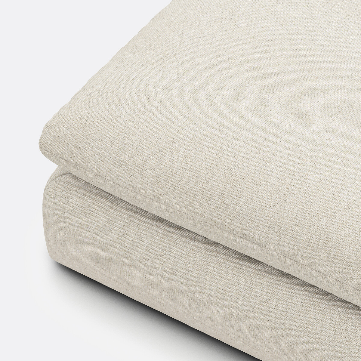 Pouf modulable, polyester, Malo ecru, LA REDOUTE INTERIEURS