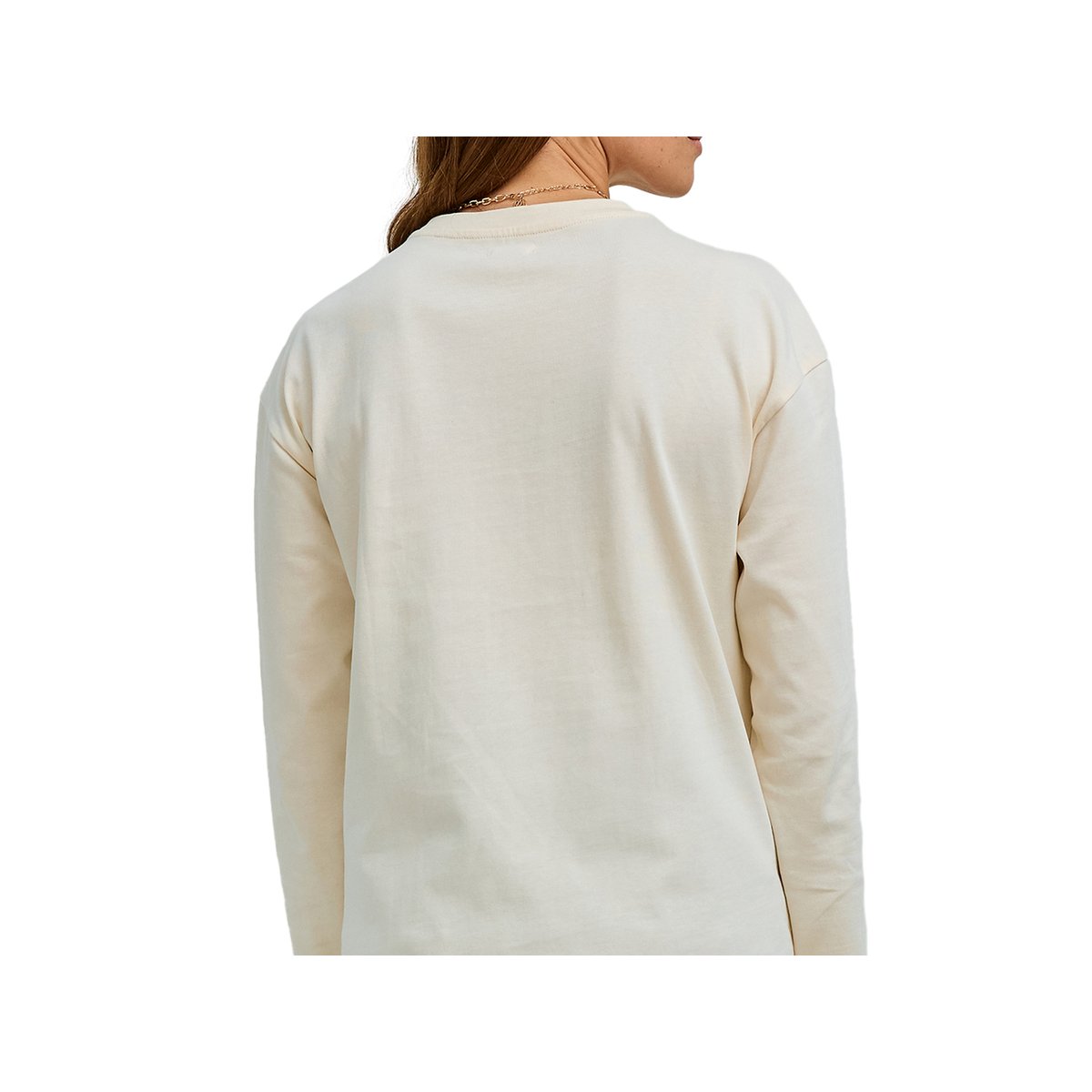 T-shirt grossesse et allaitement motif amour écru, VERTBAUDET