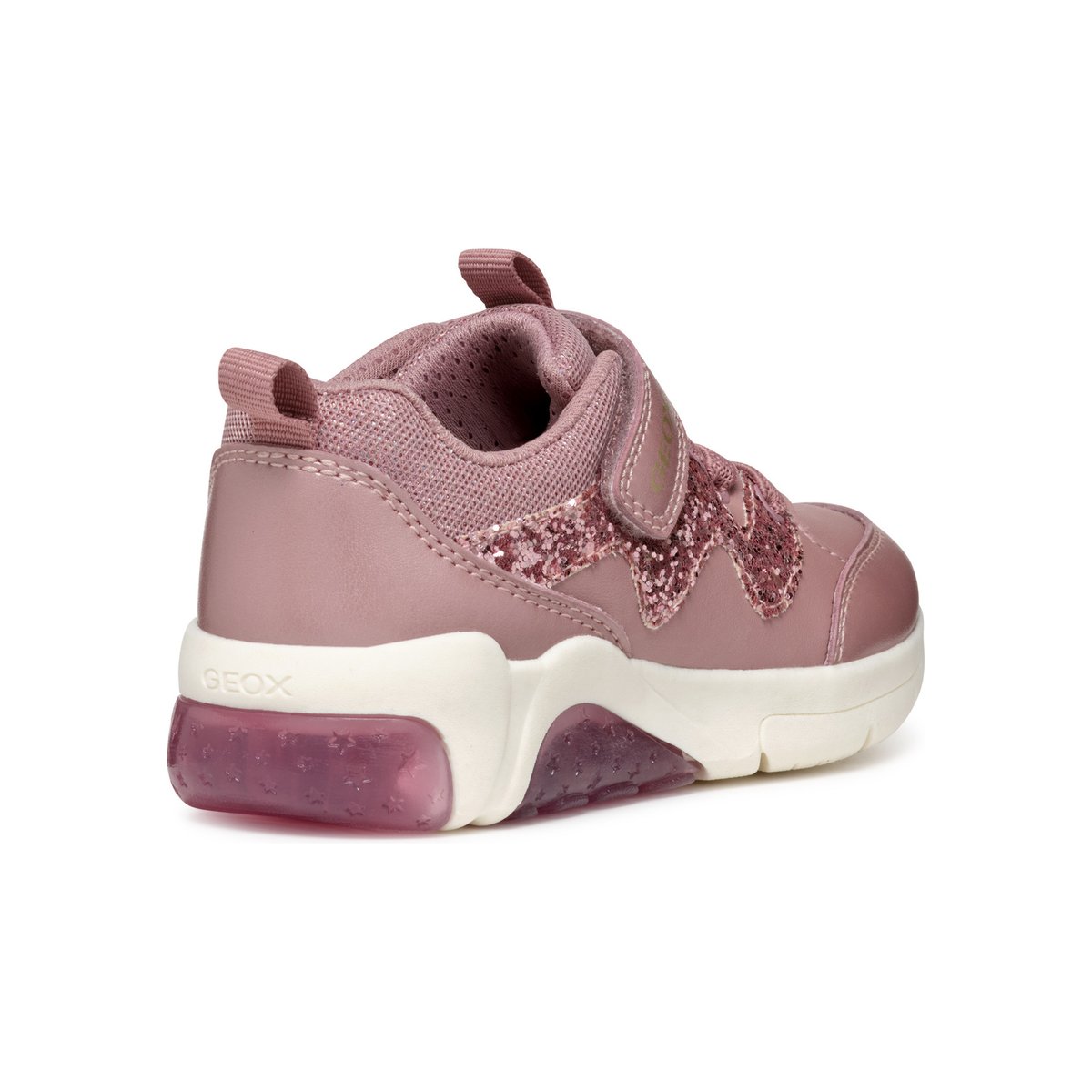 Baskets À Led J FADINLIGHT vieux rose, GEOX