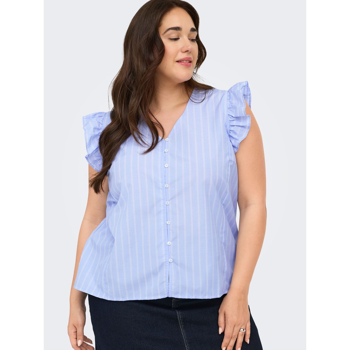 Chemise vista blue, ONLY CARMAKOMA