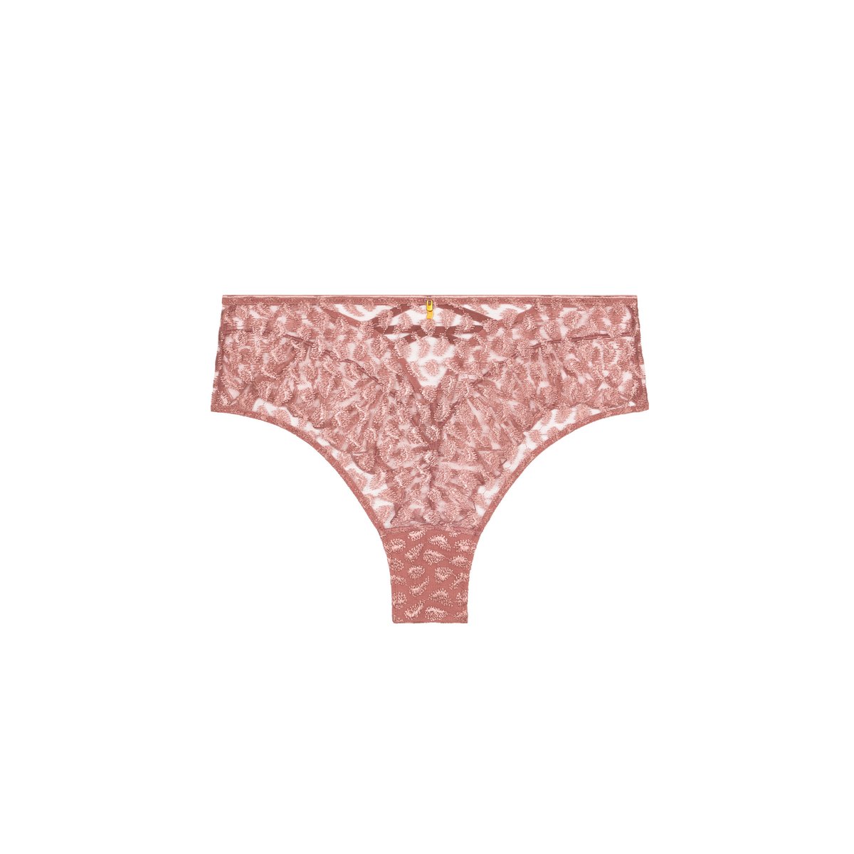 Culotte taille haute Crazy In Love rose, AUBADE