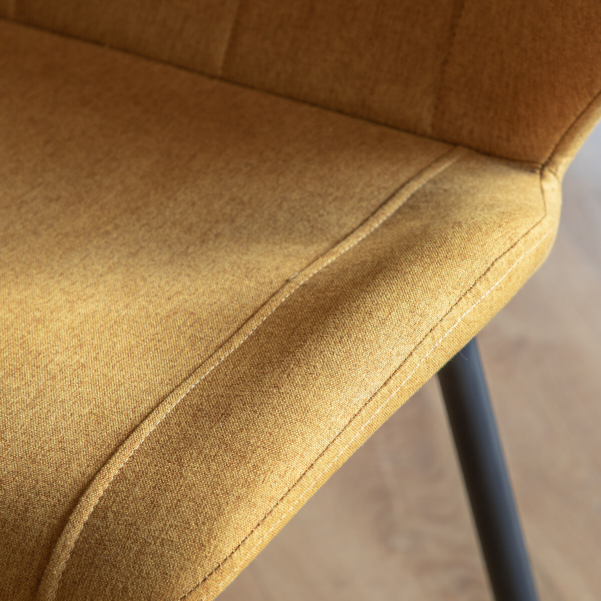 Dover Quilted Dining Chairs (Set of 2) yellow, SO'HOME