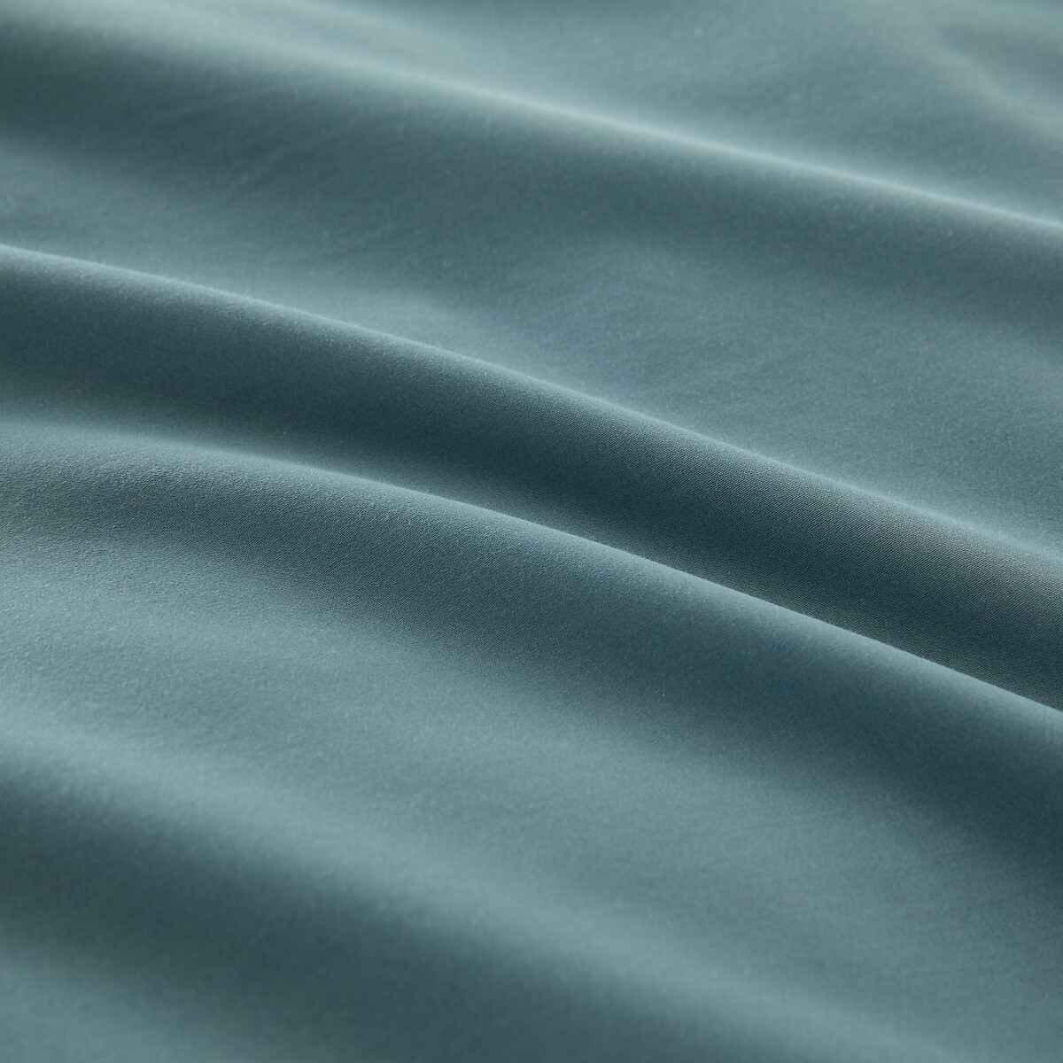 Taie d'oreiller en satin de coton, 153 fils, Opale bleu, LA REDOUTE INTERIEURS