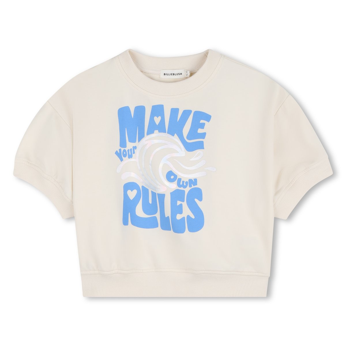 Sweat en molleton craie, BILLIEBLUSH