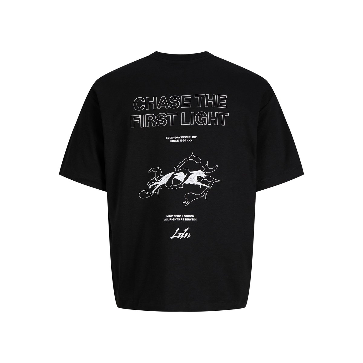 T-Shirt black 1, JACK & JONES