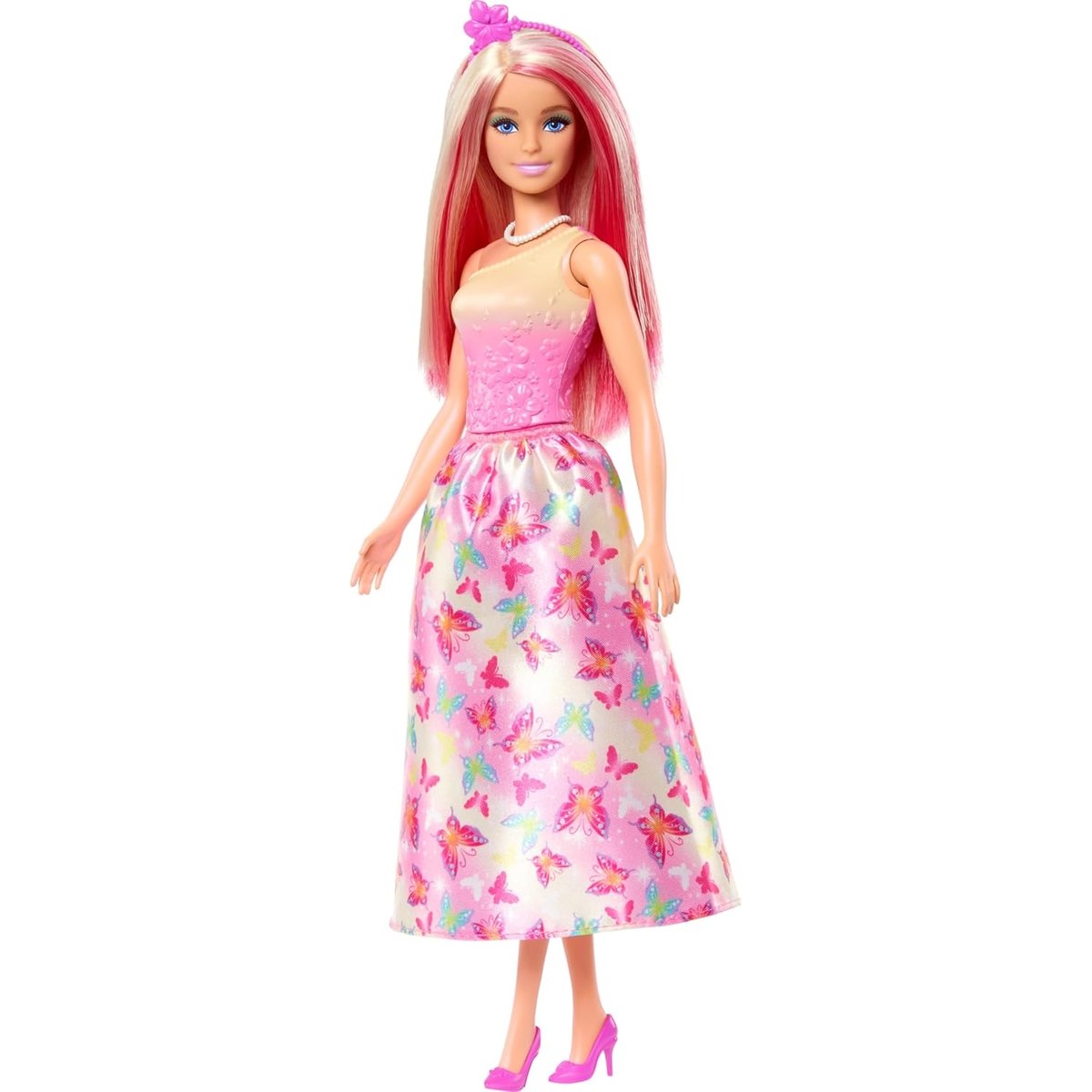 Poupées sirènes avec cheveux fantaisie rose, MATTEL