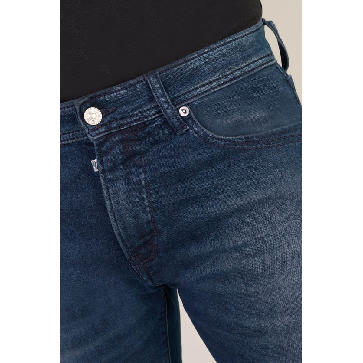 Jeans slim BLUE JOGG 700/11, longueur 34 blue / black, LE TEMPS DES CERISES