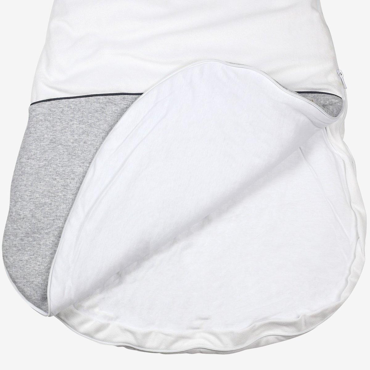 Gigoteuse bébé en velours TOG 2.5 gris, TROIS KILOS SEPT
