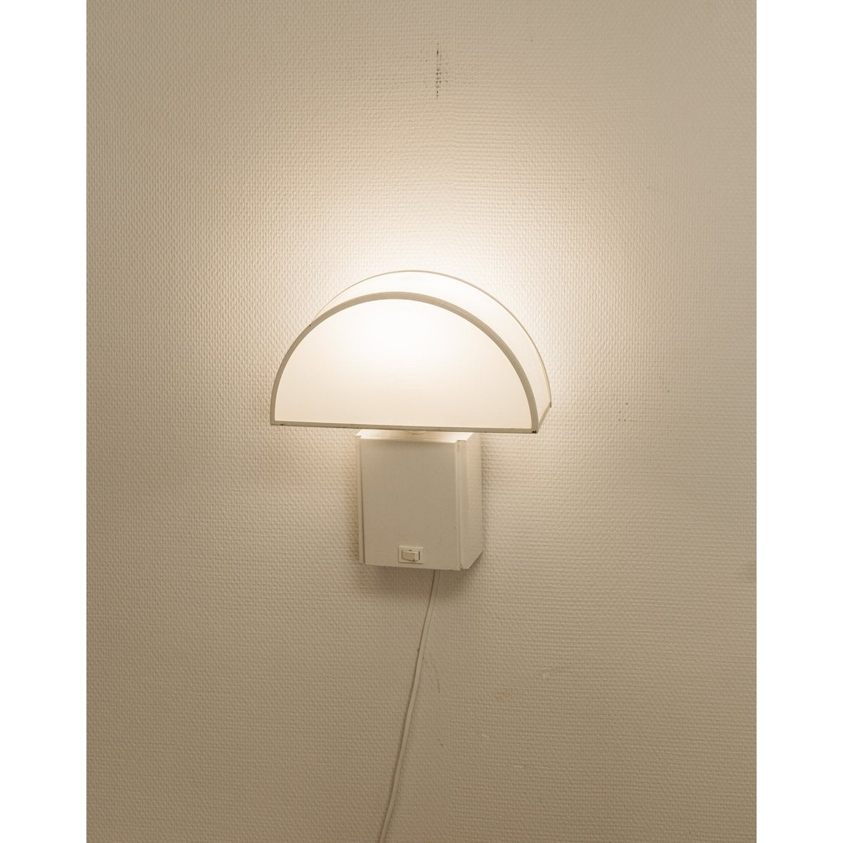 Suspension Olympe Guzzini Sonia N°140 - Bon état blanc, DEBONGOUT