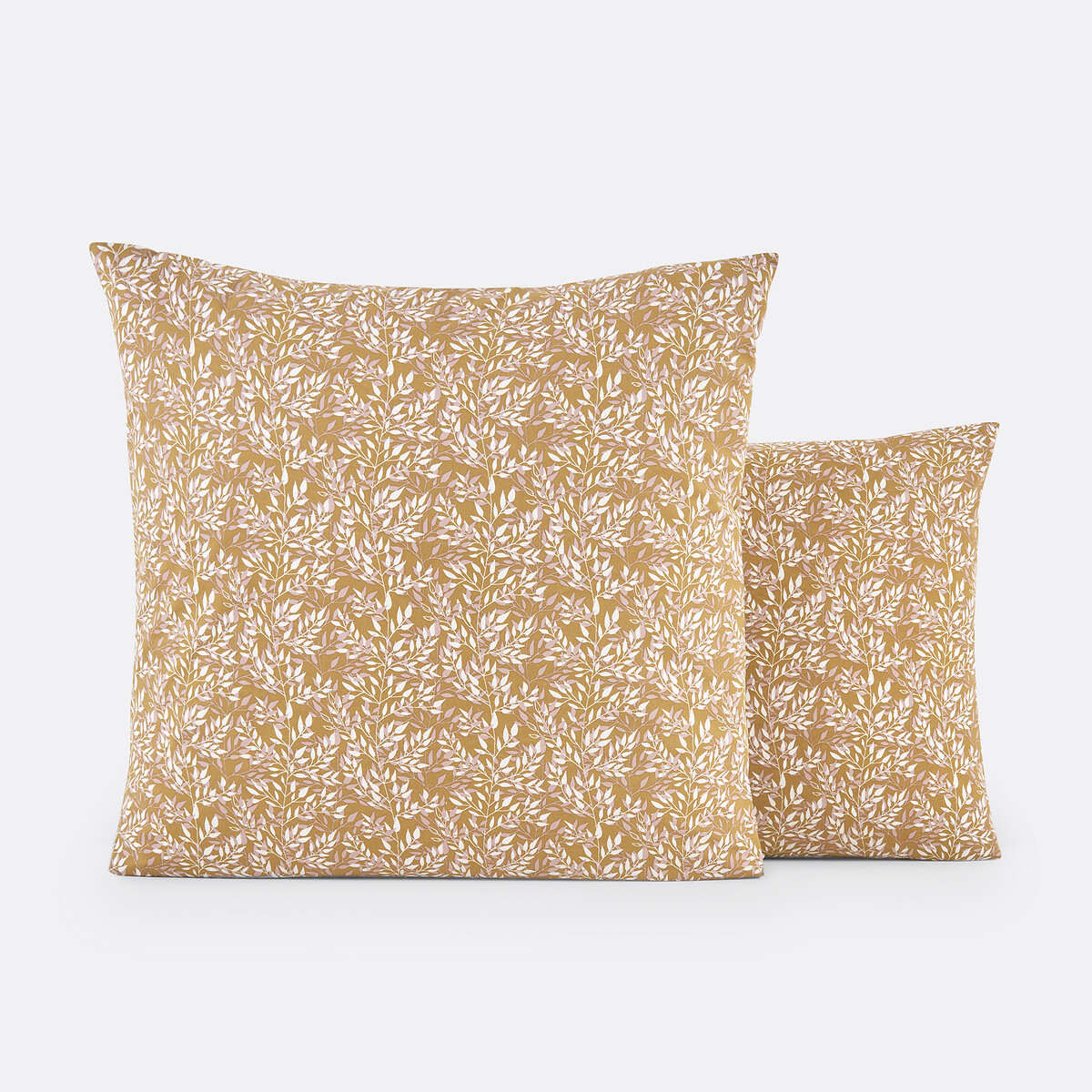 Taie d'oreiller percale de coton, Nara imprimé, LA REDOUTE INTERIEURS