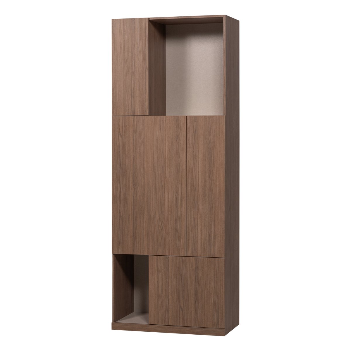 Armoire en décor chêne BUILD brun, WOOOD