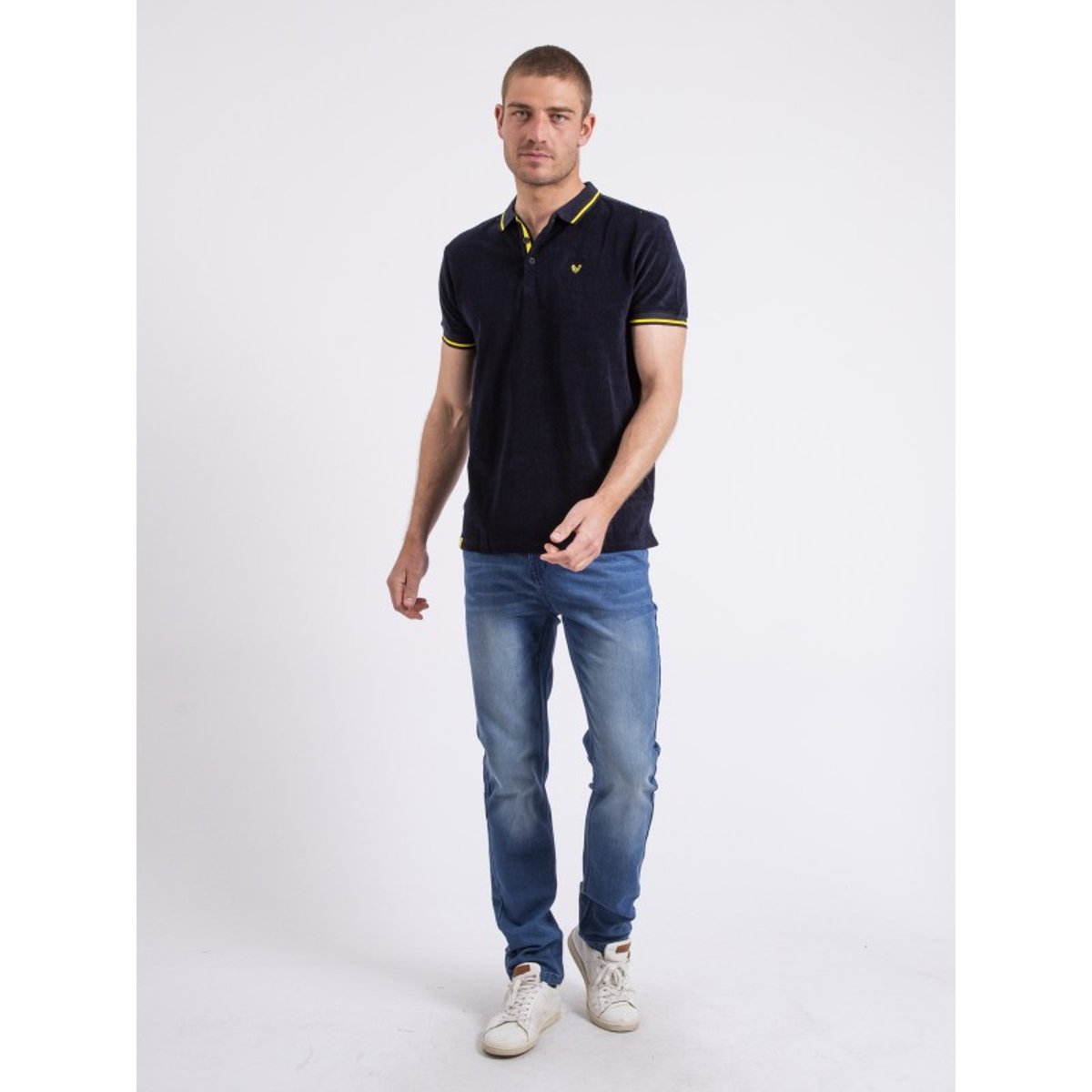 Polo Manches Courtes Pamedi bleu marine, RITCHIE