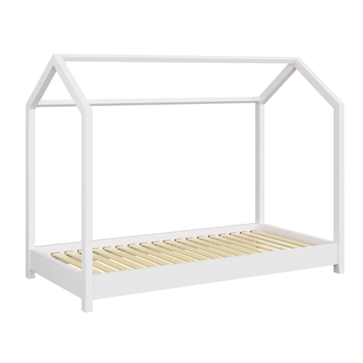 Lit Cabane Enfant Bella - Blanc blanc, KOCOT KIDS