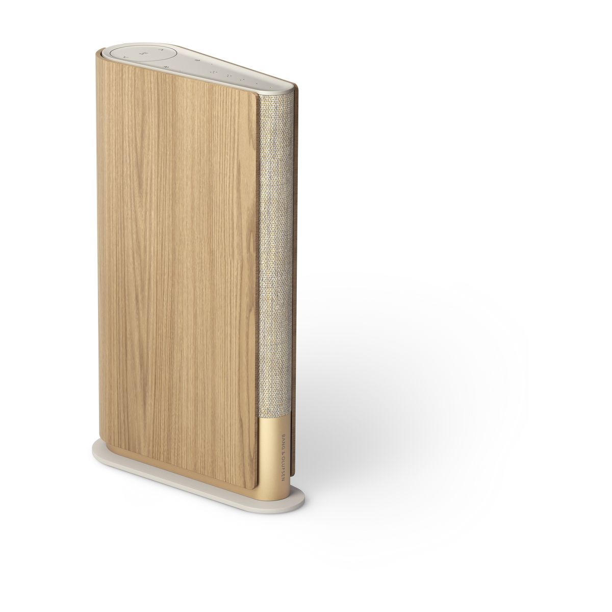 Enceinte portable Beosound Emerge Gold Tone Alu/Light Oak couleur unique, BANG ET OLUFSEN