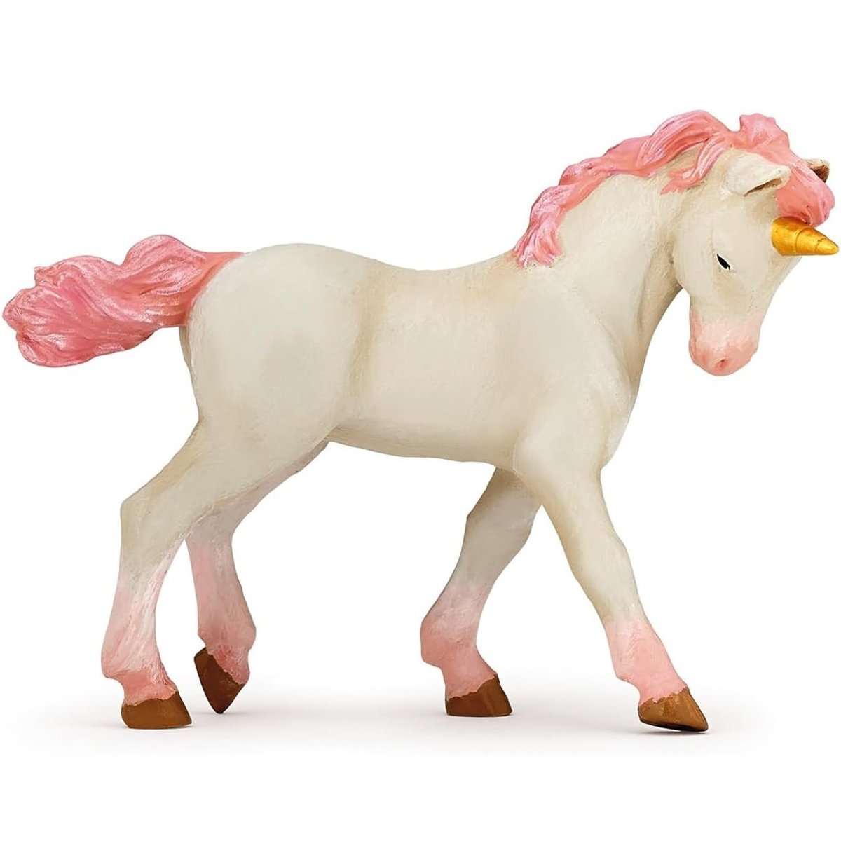 Figurine jeune Licorne rose, PAPO