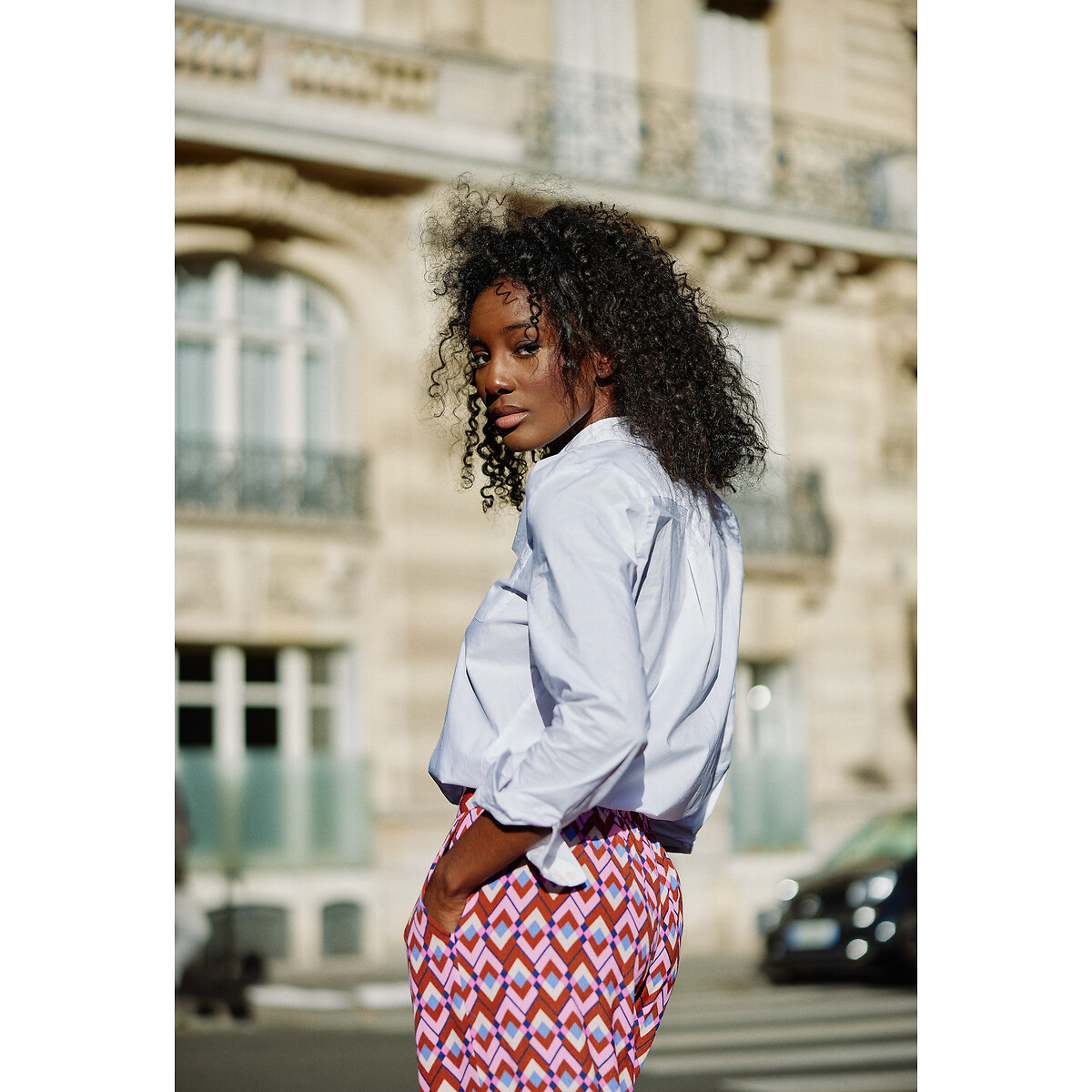Carli Cotton Buttoned Shirt white, LA PETITE ETOILE