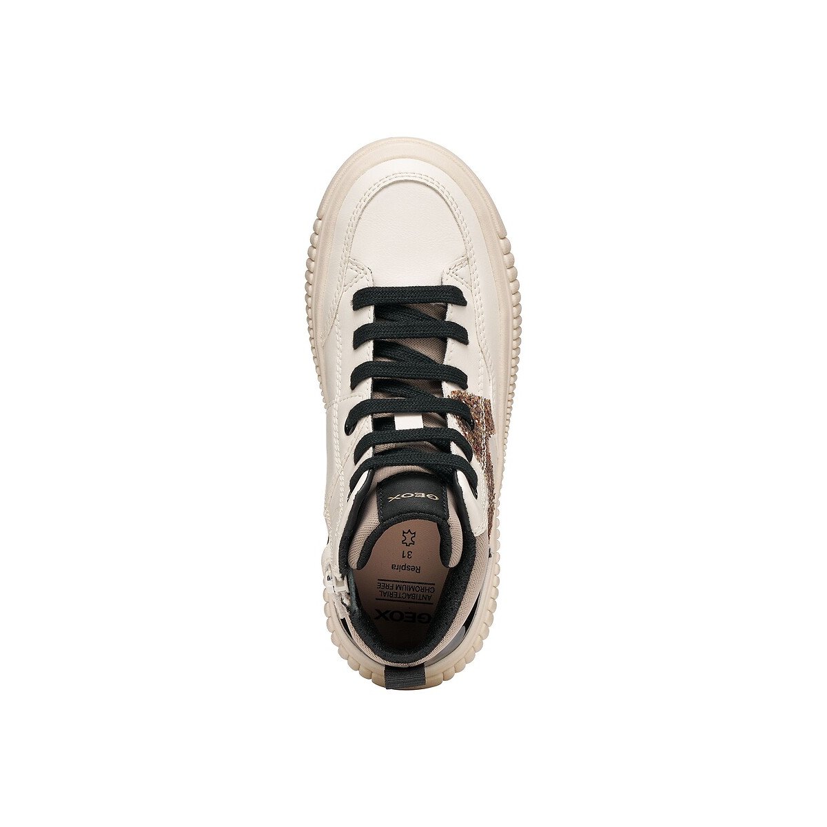 Kids Laquinny High Top Trainers ivory, GEOX