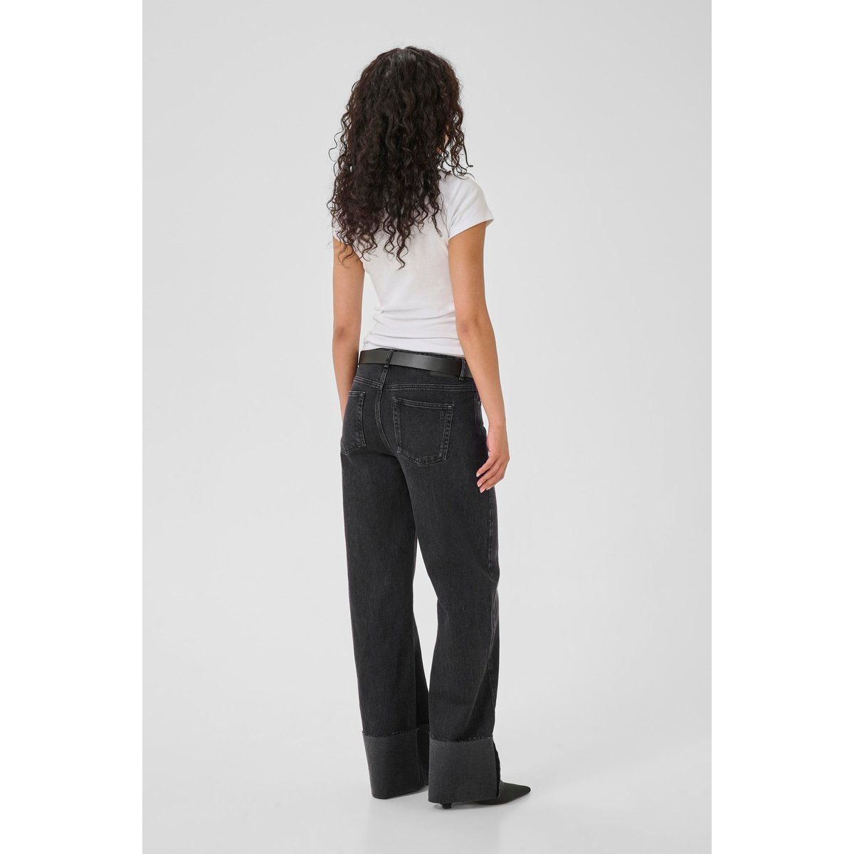 Jeans noir black retro wash, MY ESSENTIAL