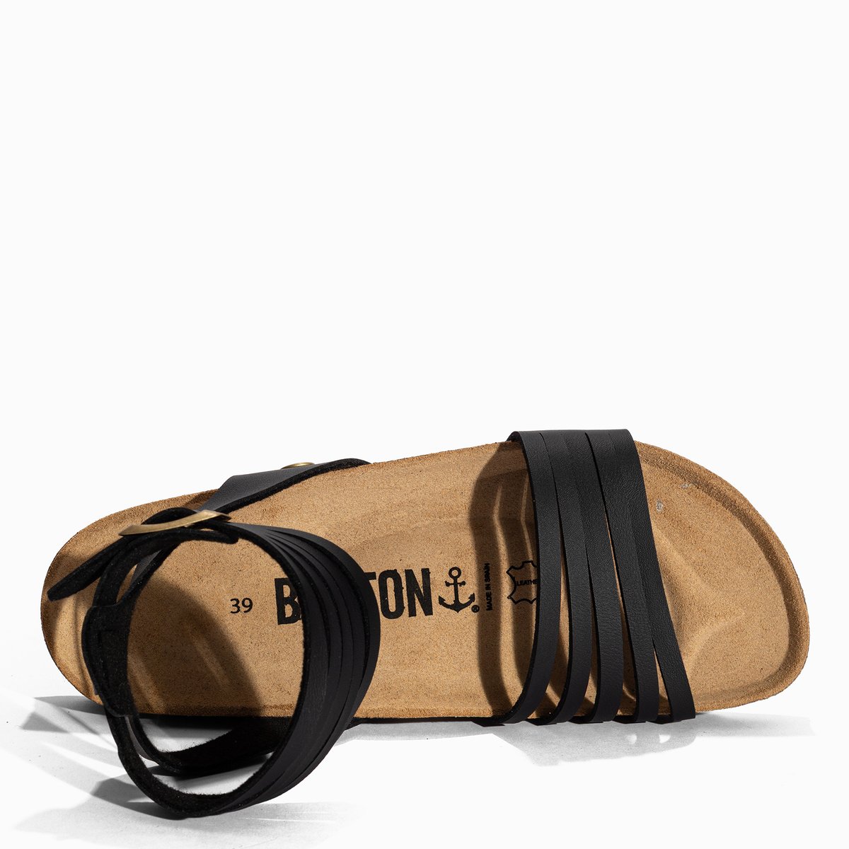 Sandales GIPSY noir, BAYTON