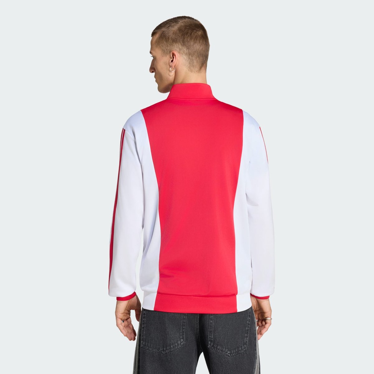 Veste De Survêtement Ajax Amsterdam Dna Veste De Survêtement Ajax Amsterdam Dna white / bold red, adidas Performance