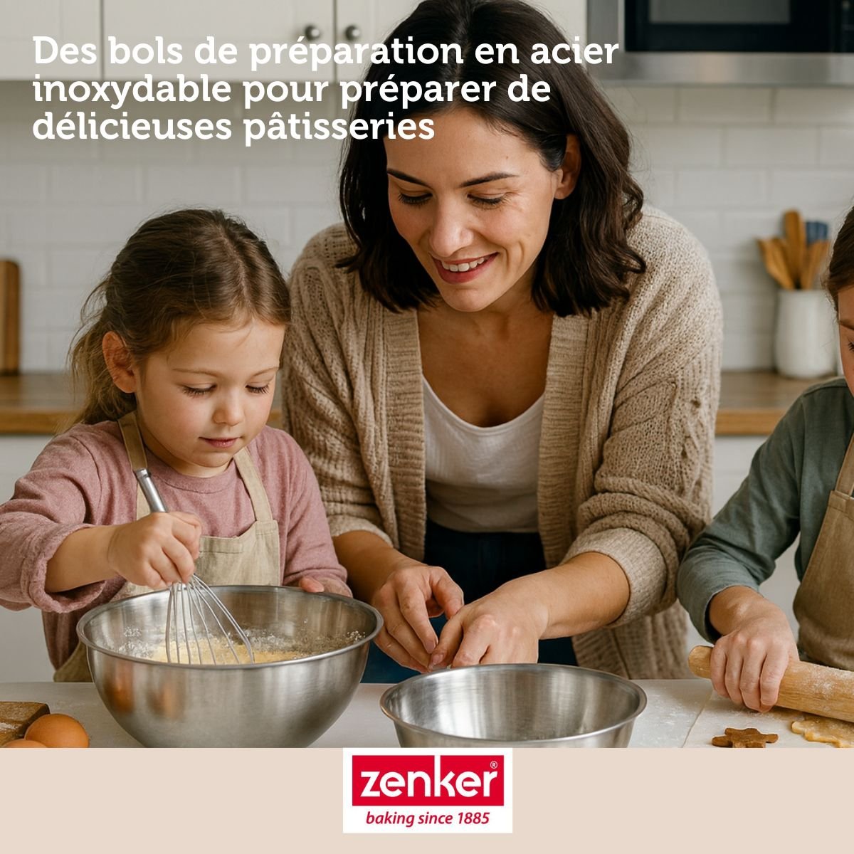 Set de 5 ustensiles de pâtisserie moule SPÉCIAL CRÉATIVE brun, ZENKER