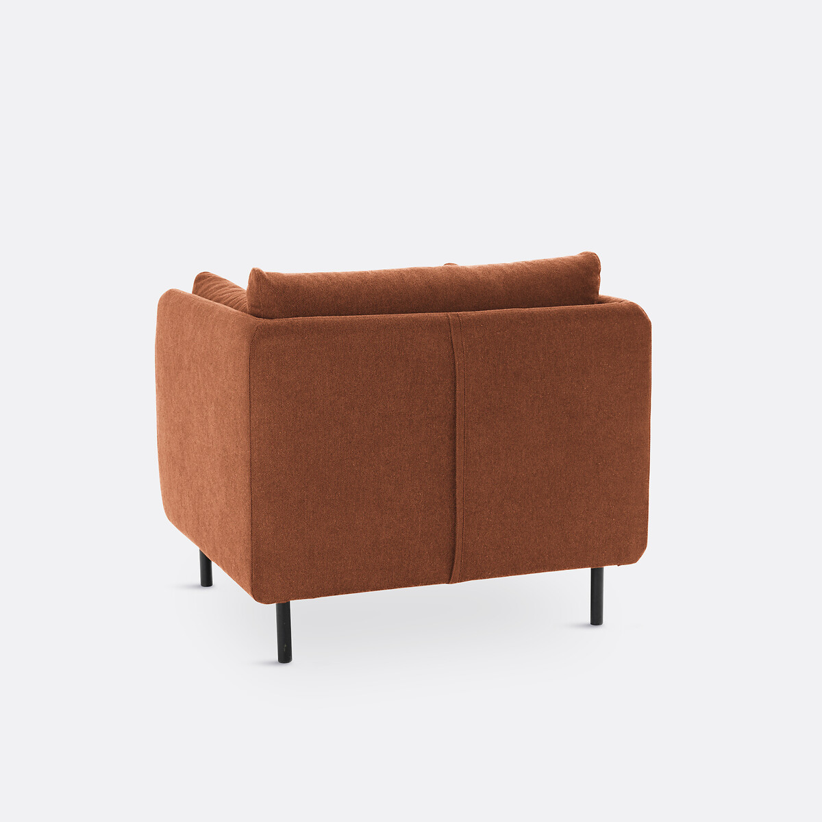 Fauteuil, en tissu texturé, VICTOR ecureuil, LA REDOUTE INTERIEURS