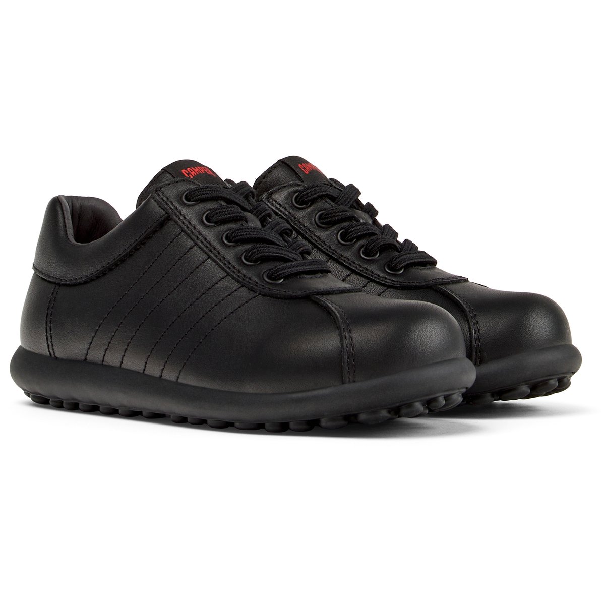 Baskets Pelotas Ariel Smooth Leather noir 003, CAMPER