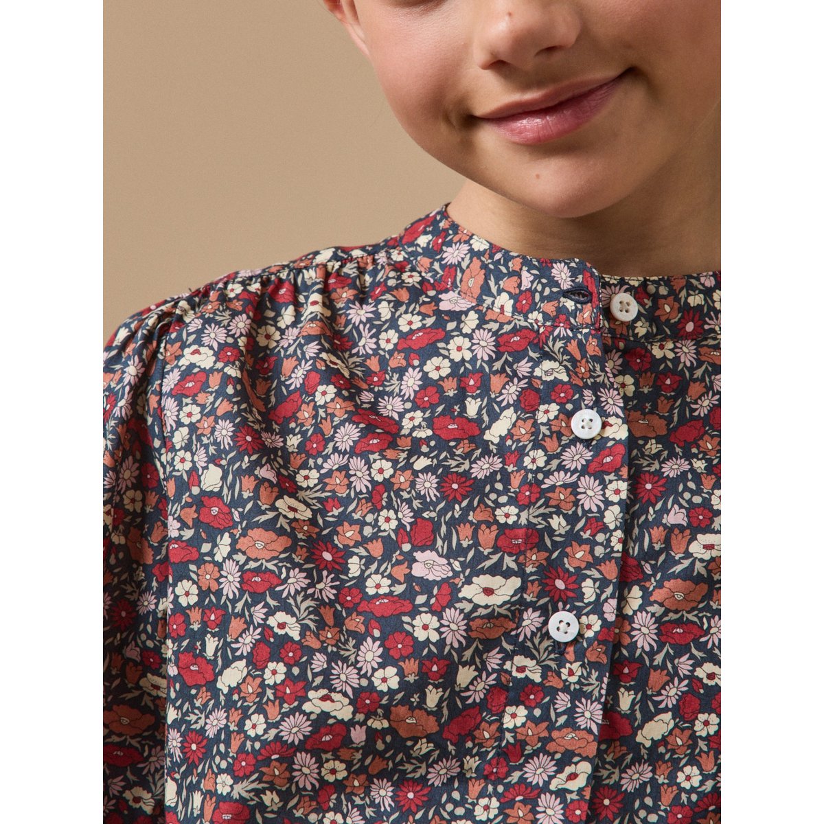 Chemise  Petal&Daisy - Made with Liberty Fabrics liberty petal and daisy, CYRILLUS