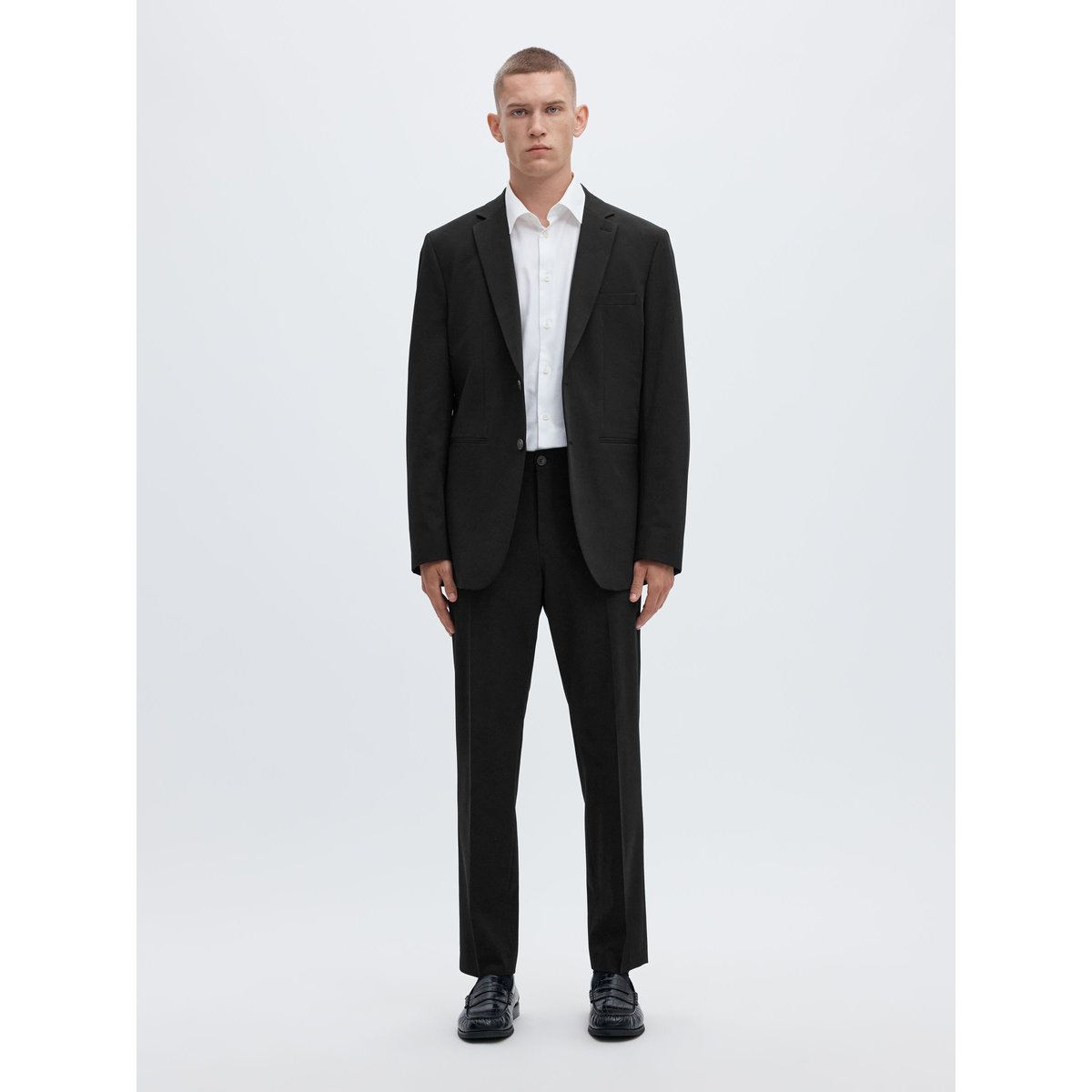 Pantalon noir - black, SELECTED