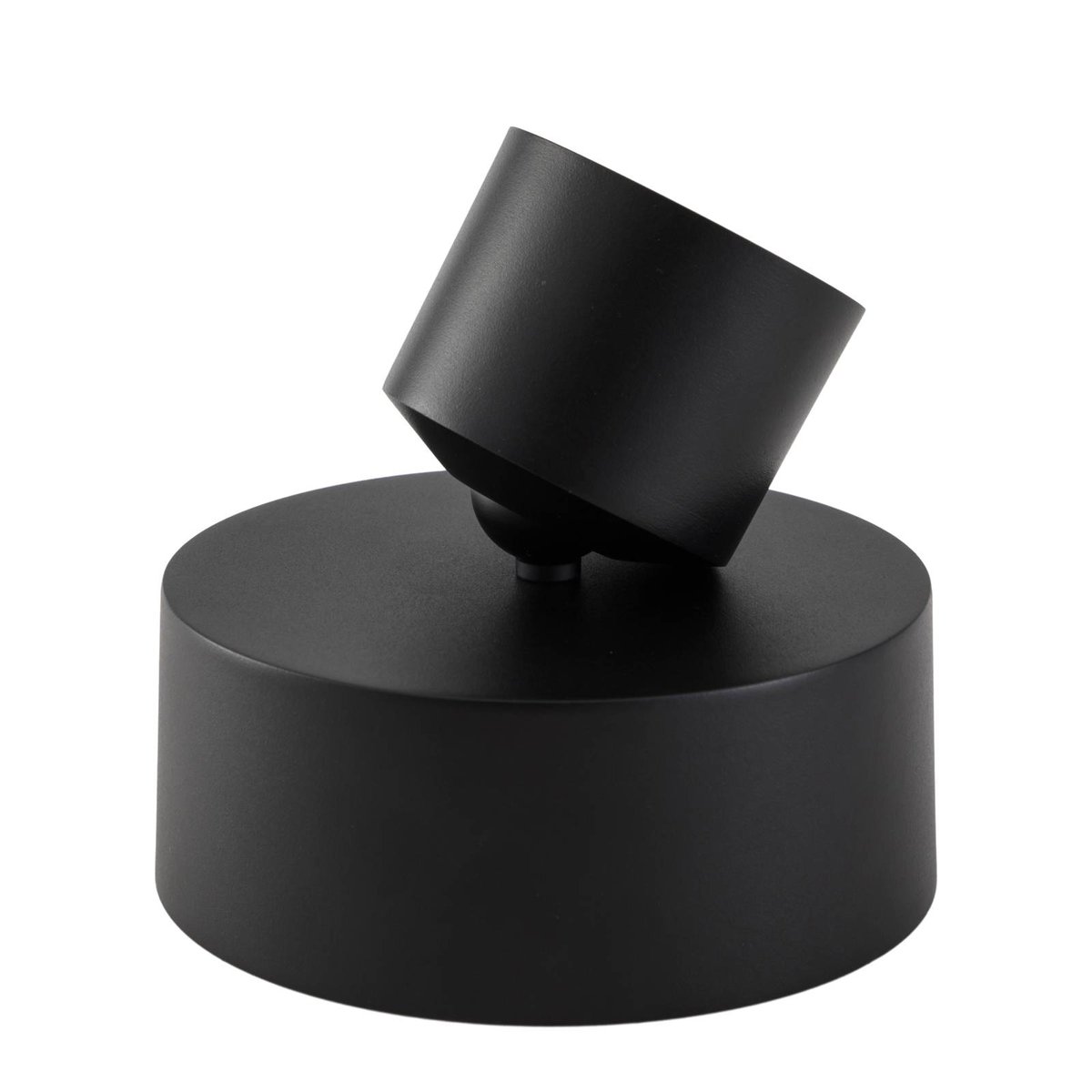 Plafonnier en aluminium moderneLED, Nivoria noir, LINDBY