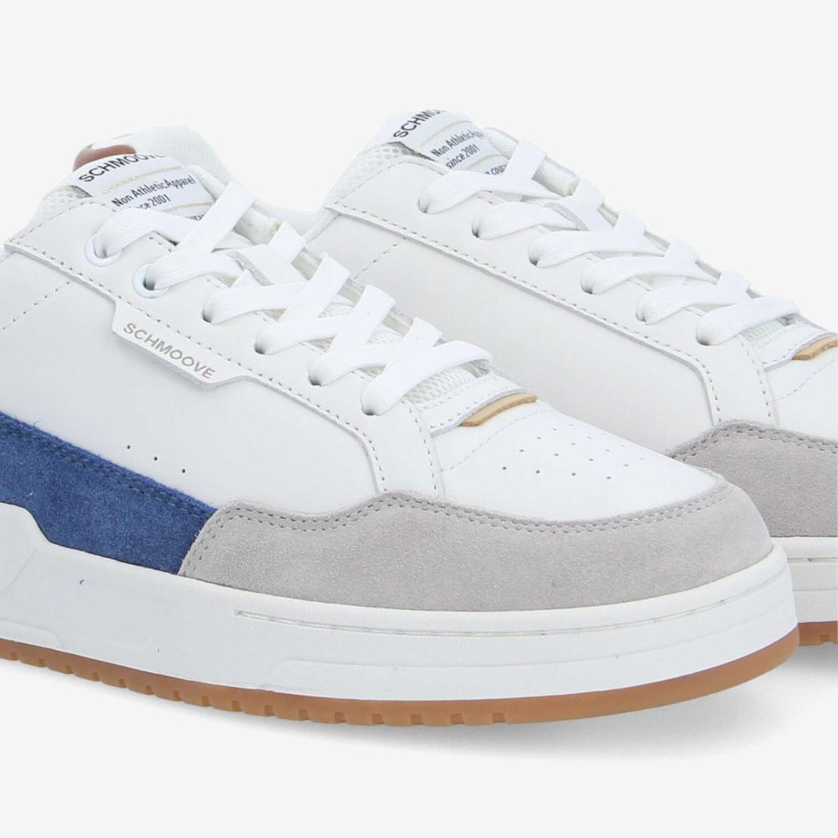 Sneakers BROOKLYN PREPPY blanc, SCHMOOVE